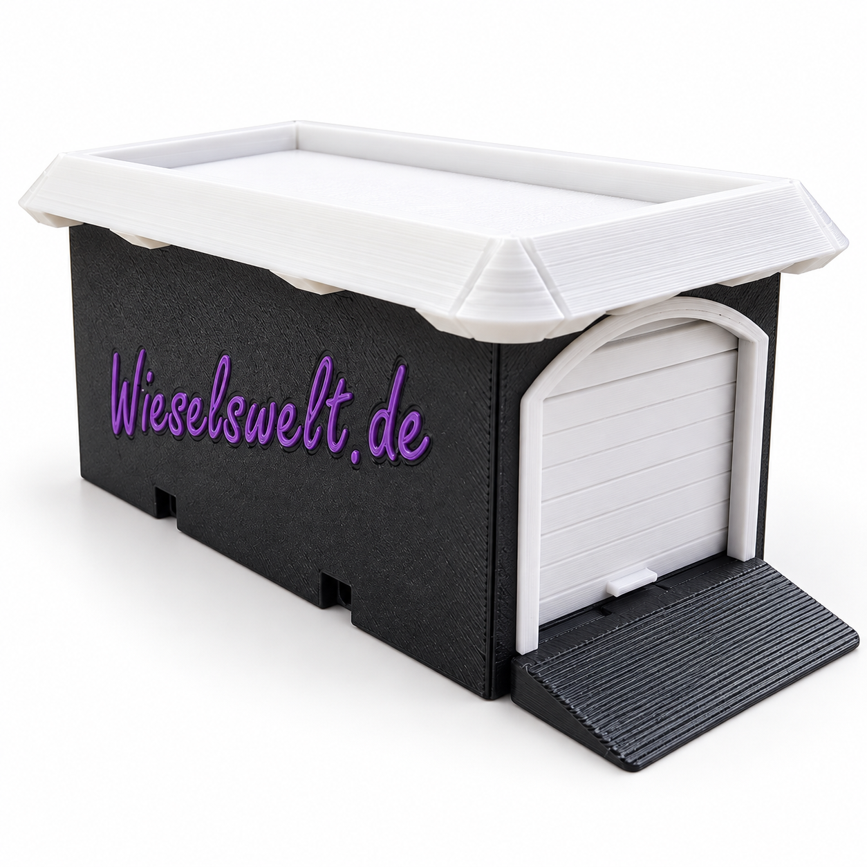 Einzelgarage mit Schriftzug 1:64